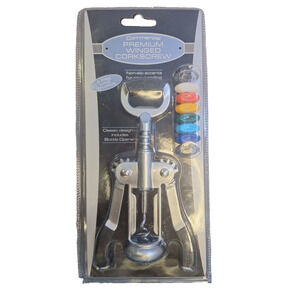 Commercial Premium Winged Corkscrew Beer And Wine Opener - Winged Grip